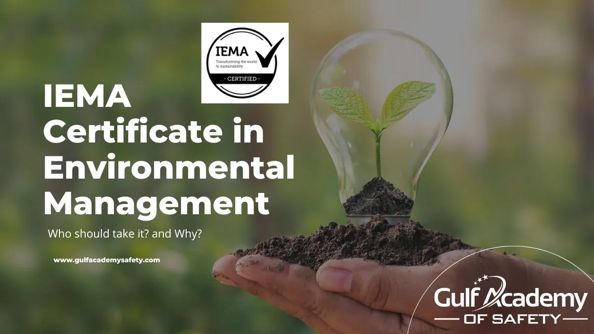 IEMA Certificate in Environmental Management